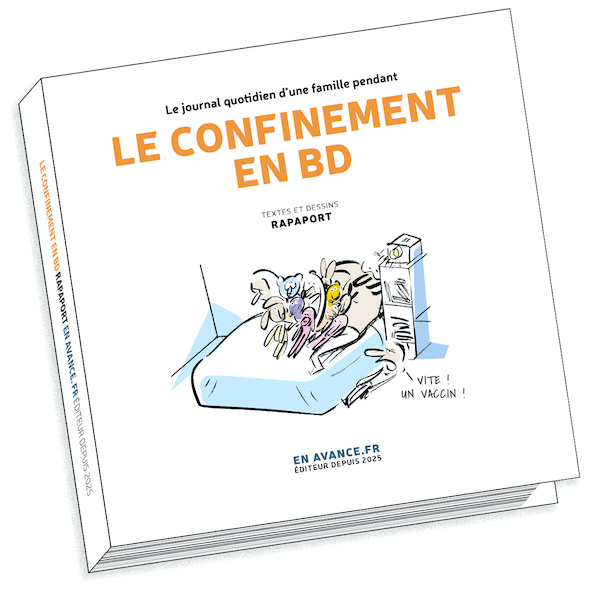 Couverture Le confinement en BD